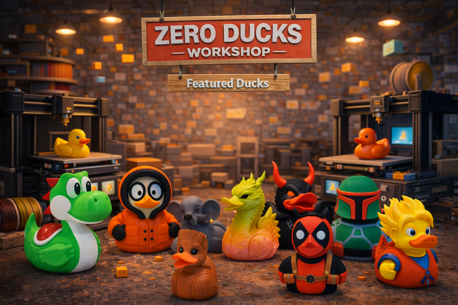Featured Ducks