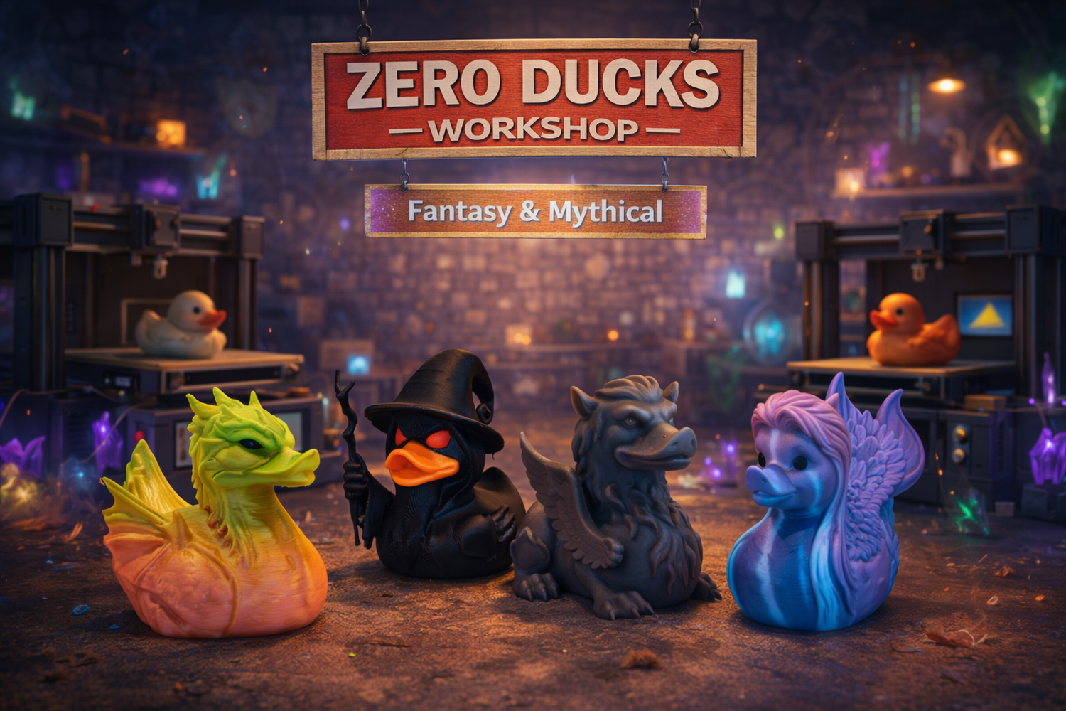 Fantasy & Mythical Ducks