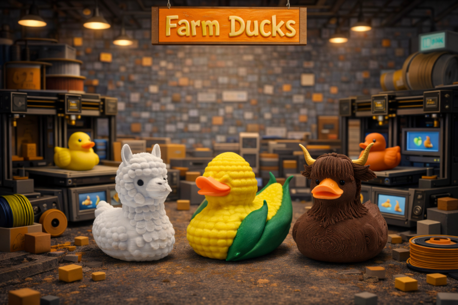 Farm Ducks