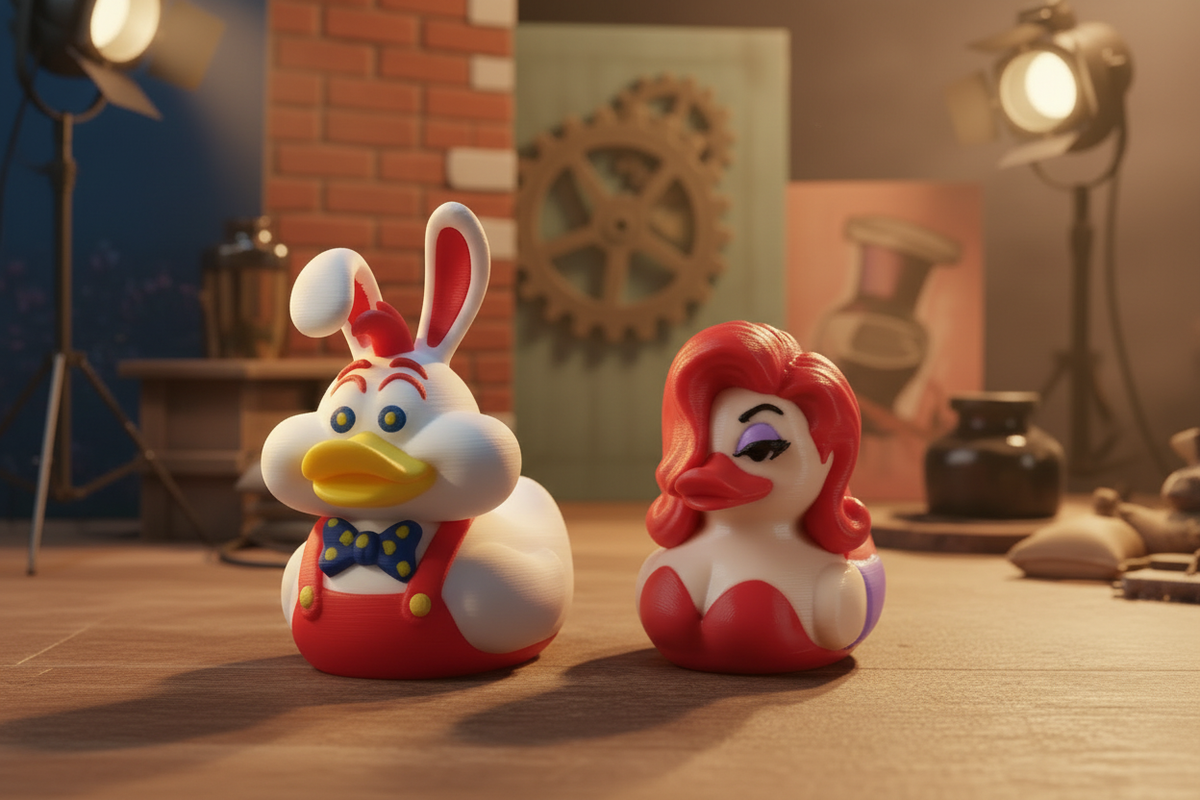 Roger Rabbit-inspired duck collection