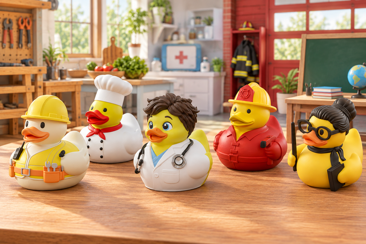 Professions collectible duck collection