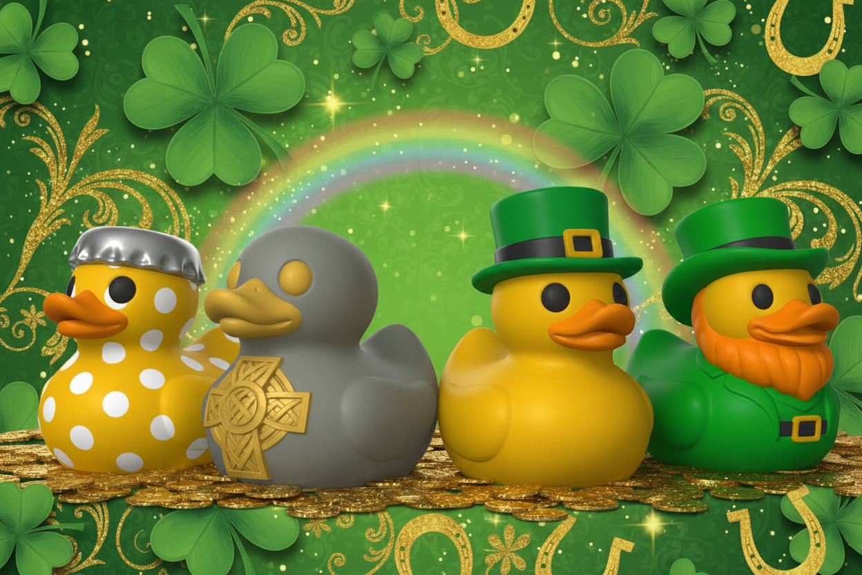 Saint Patrick's Day Ducks