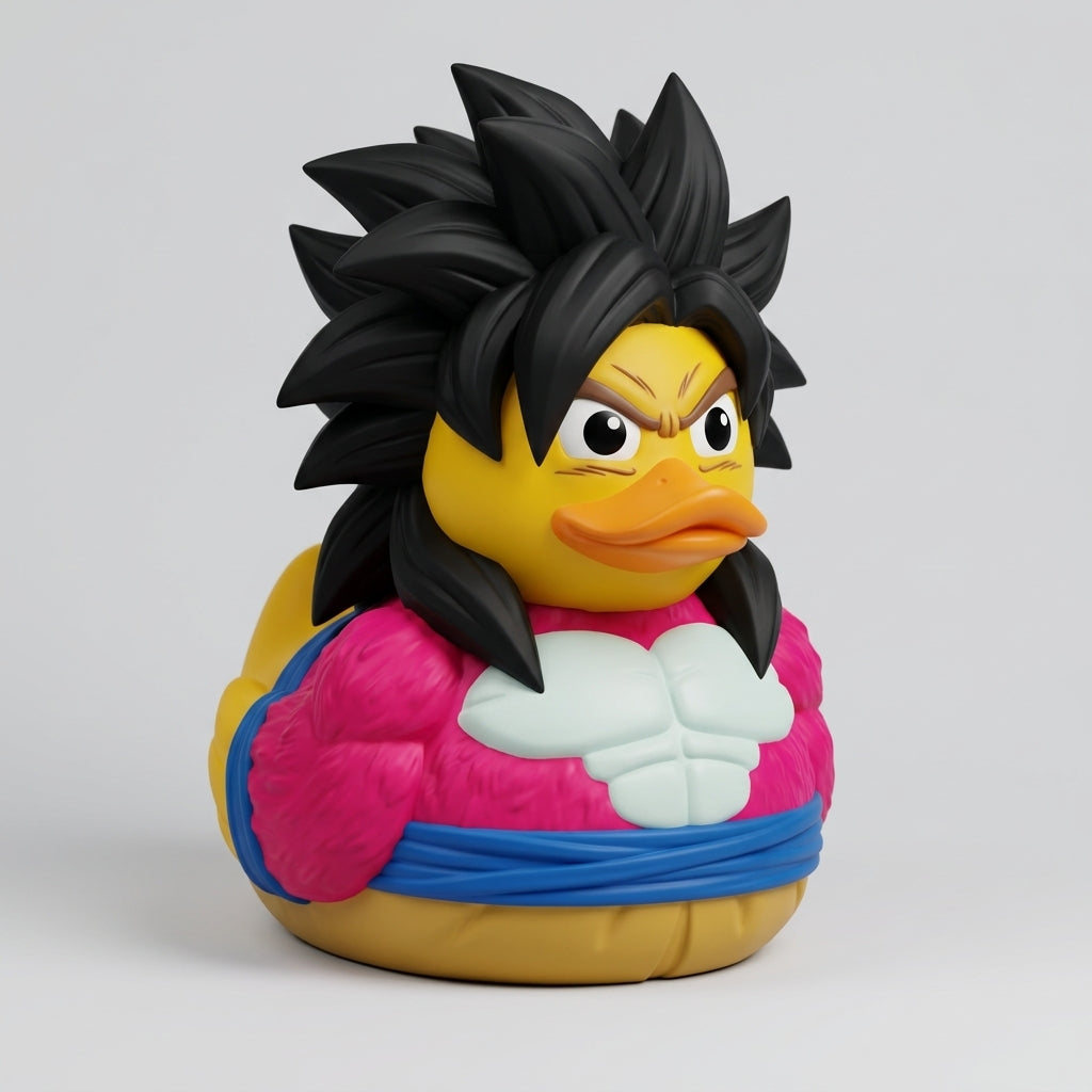 Super Saiyan 4 – 3D-printed duck by Zero Ducks Given