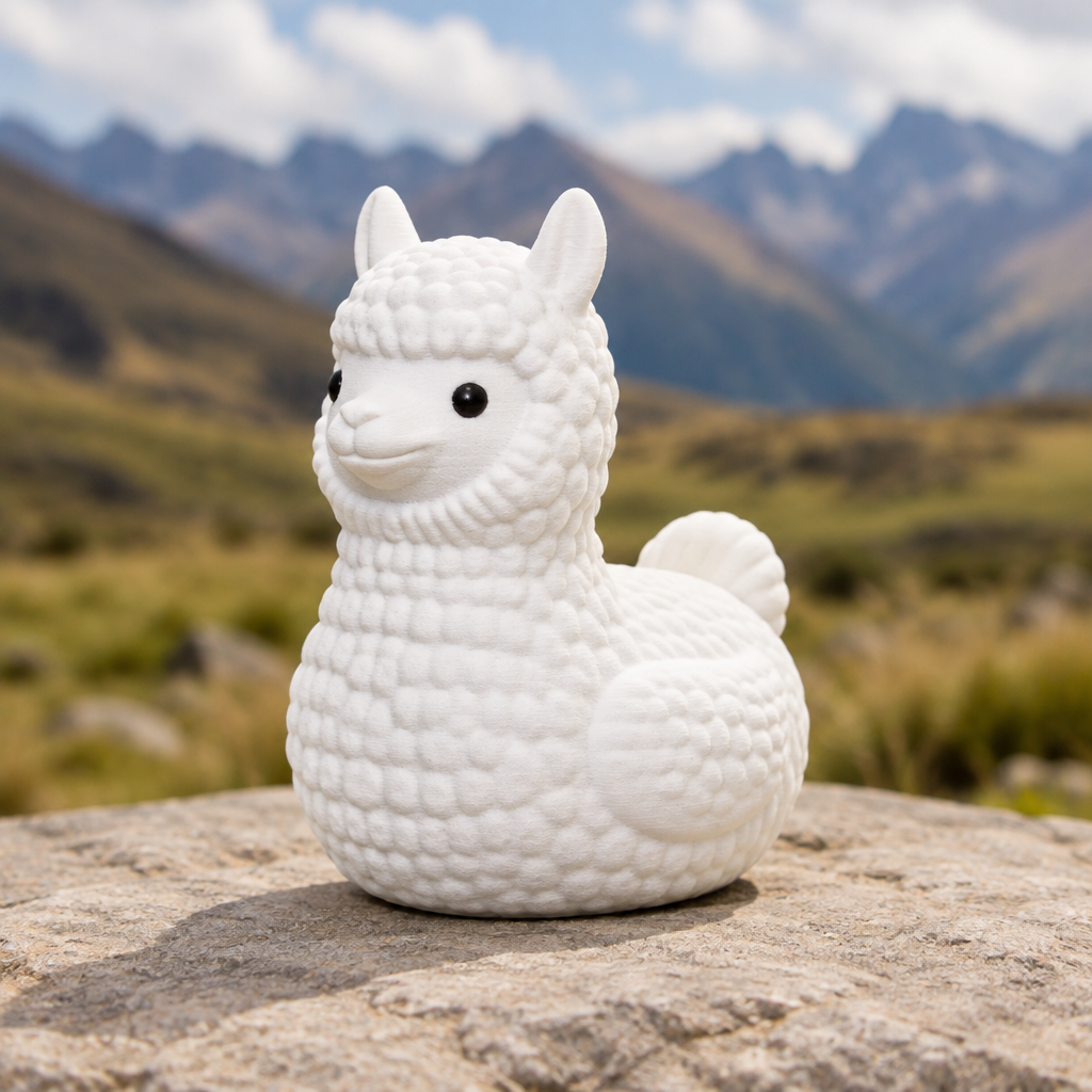 Alpaca Duck camera-facing view