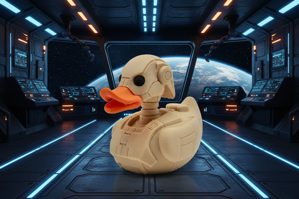 B1 Battle Droid Duck - Image 1 Harmonized