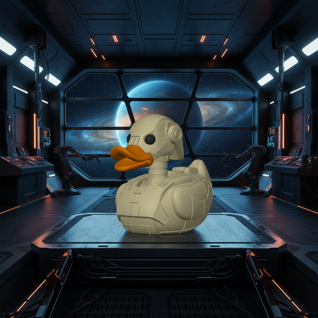 B1 Battle Droid Duck - Spaceship Interior