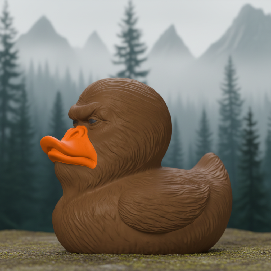 Bigfoot Duck - Left Side
