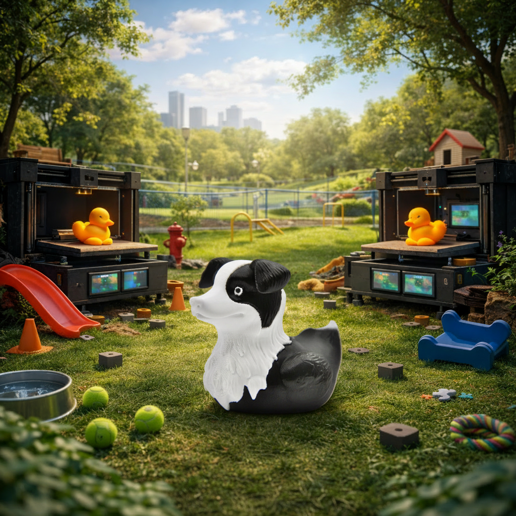 Border Collie Duck - Image 1 Harmonized