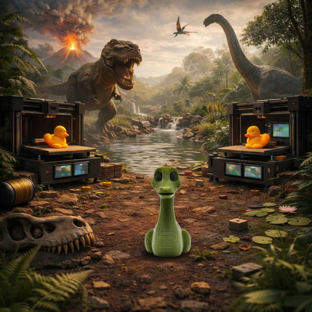 Brachiosaurus Duck Image 2