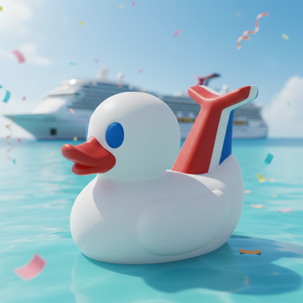 Carnival Cruise Duck — Left Side