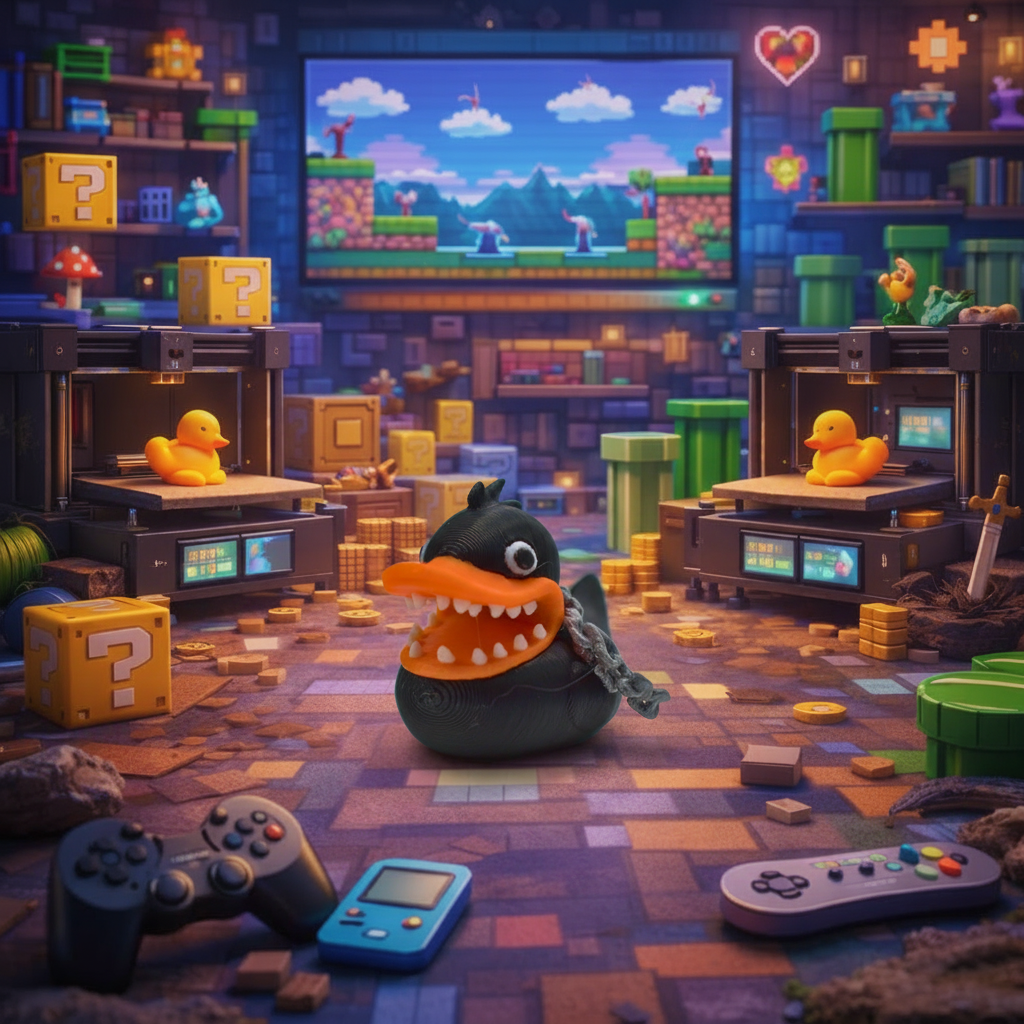 Chain Chomp Duck - Gaming Background 4