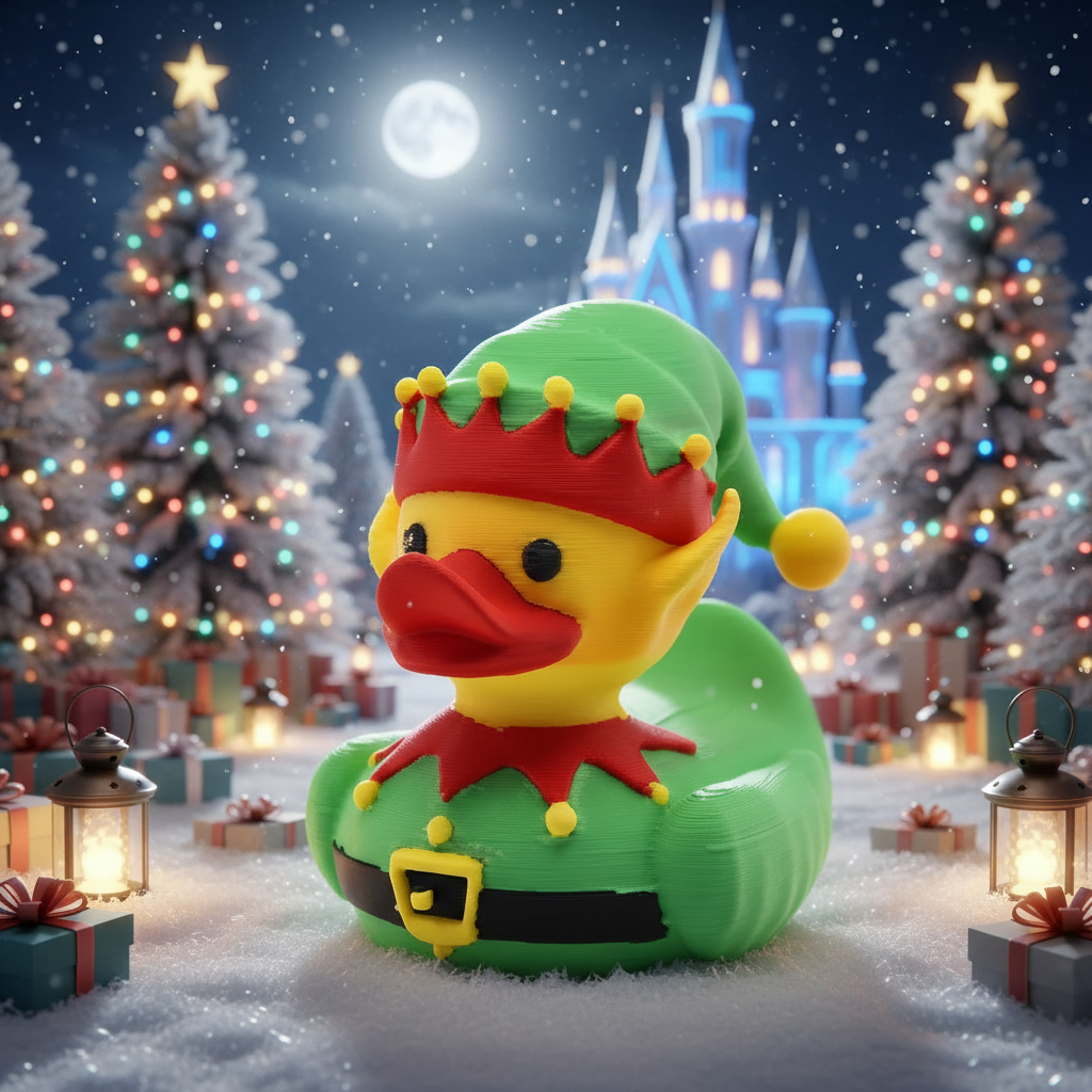 Christmas Elf Duck - Image 2