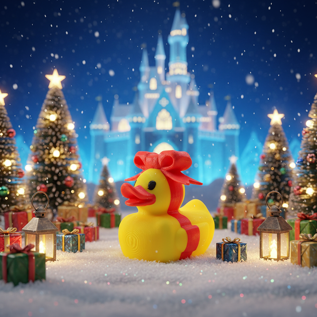 Christmas Present Duck - Image 1