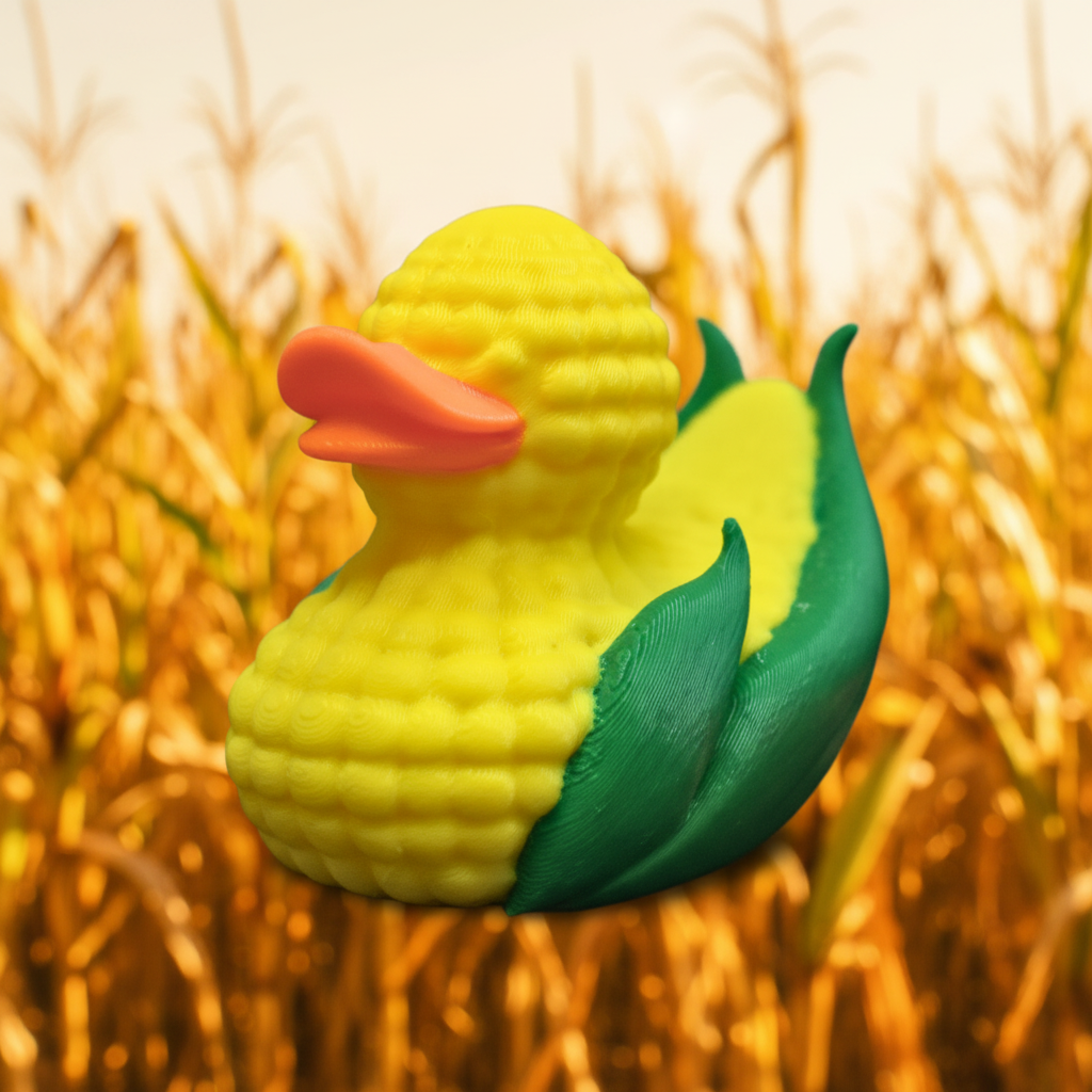 Corn Duck — Camera Facing