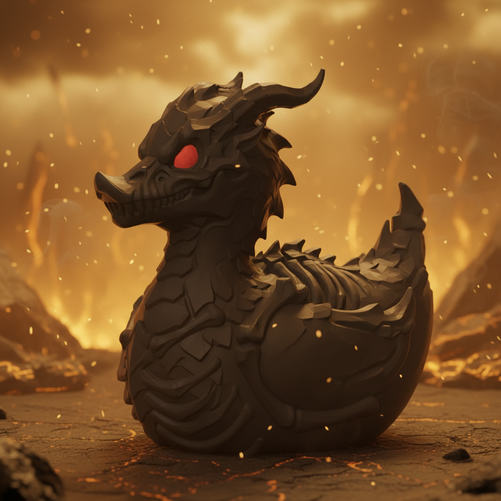 Death Dragon Duck – Right Side
