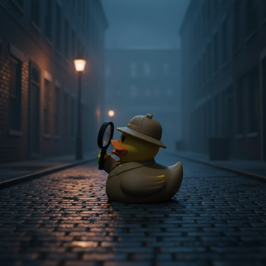Detective Duck — Right Side