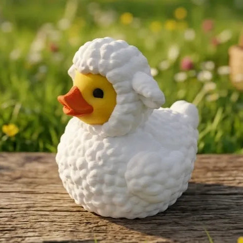Easter Sheep Duck 3D printed collectible, view 1