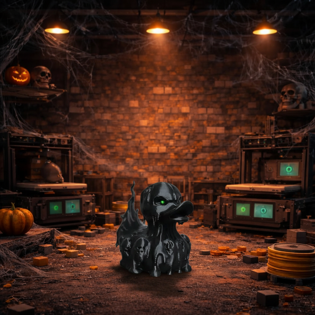 Evil Spirit Duck Background
