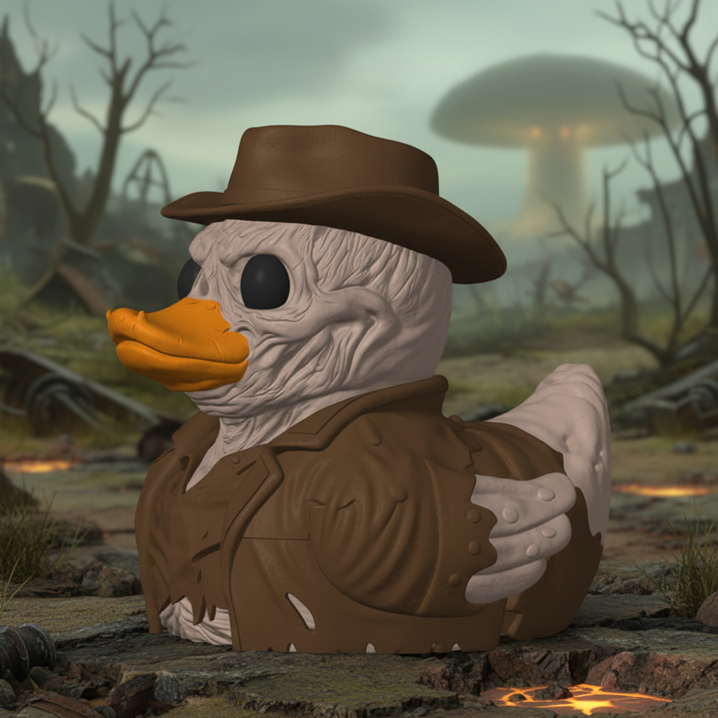 Fallout Ghoul Duck – Right Side