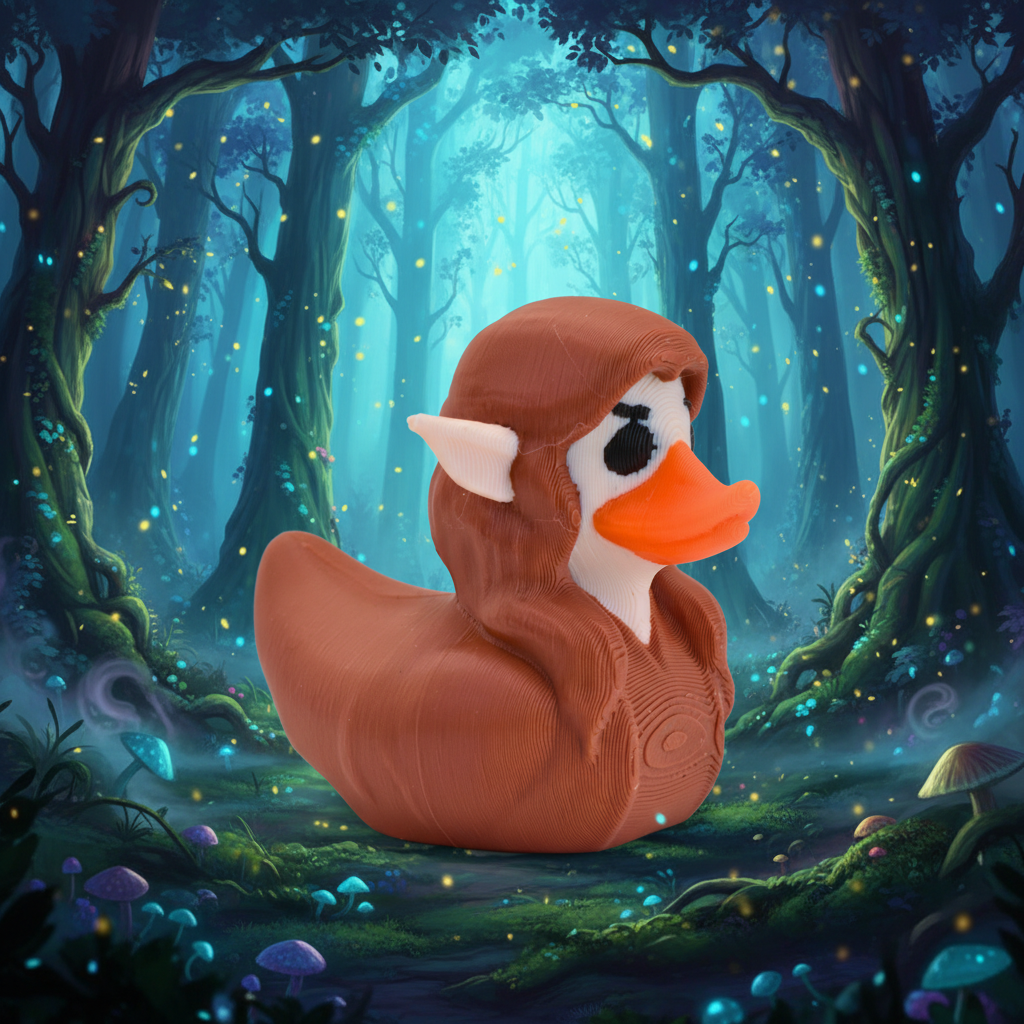 Fantasy Elf Duck - View 1