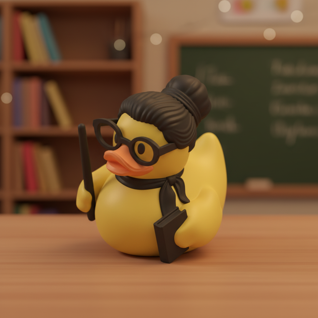 Female Teacher Duck – Camera Facing