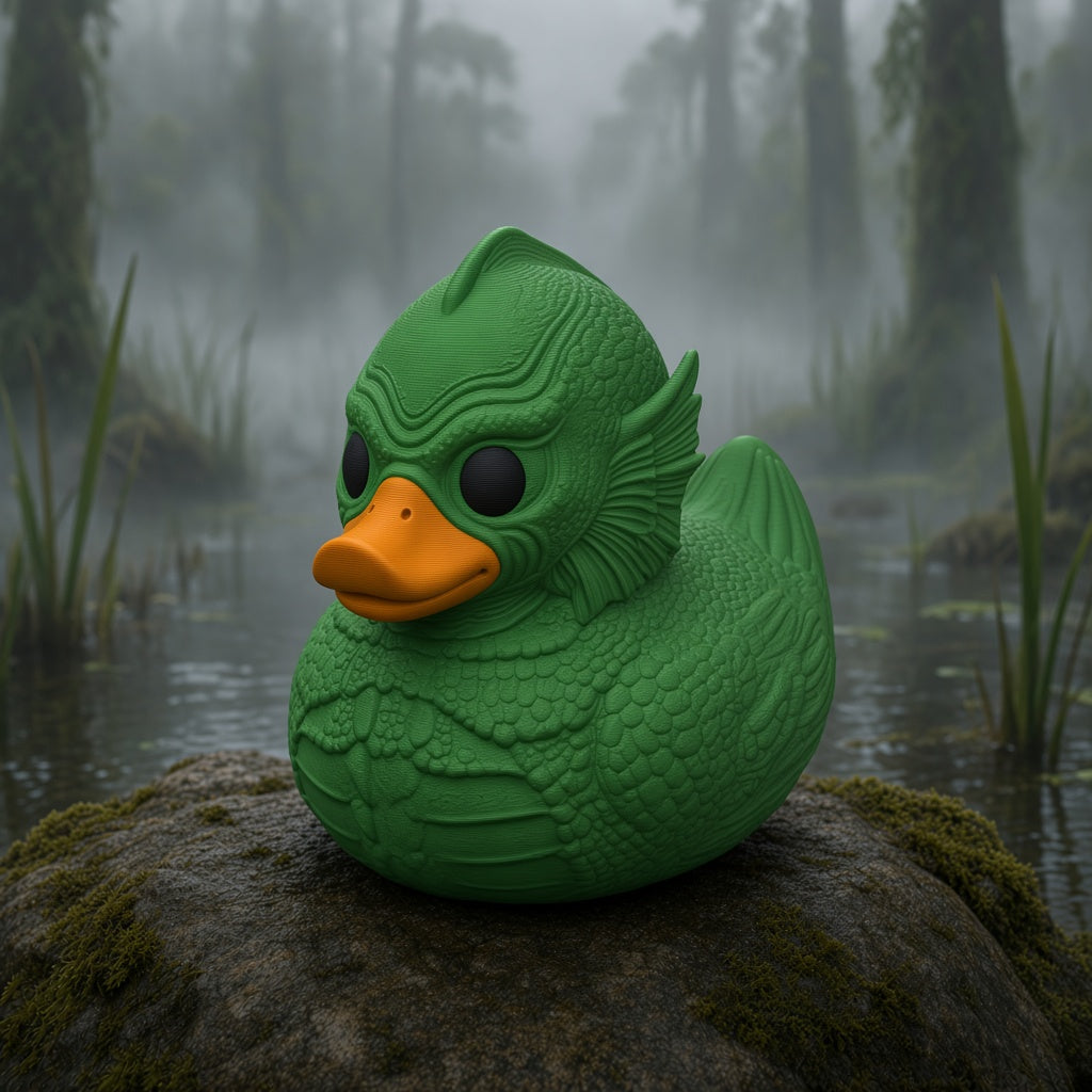 Gill-man Duck - 45 degree