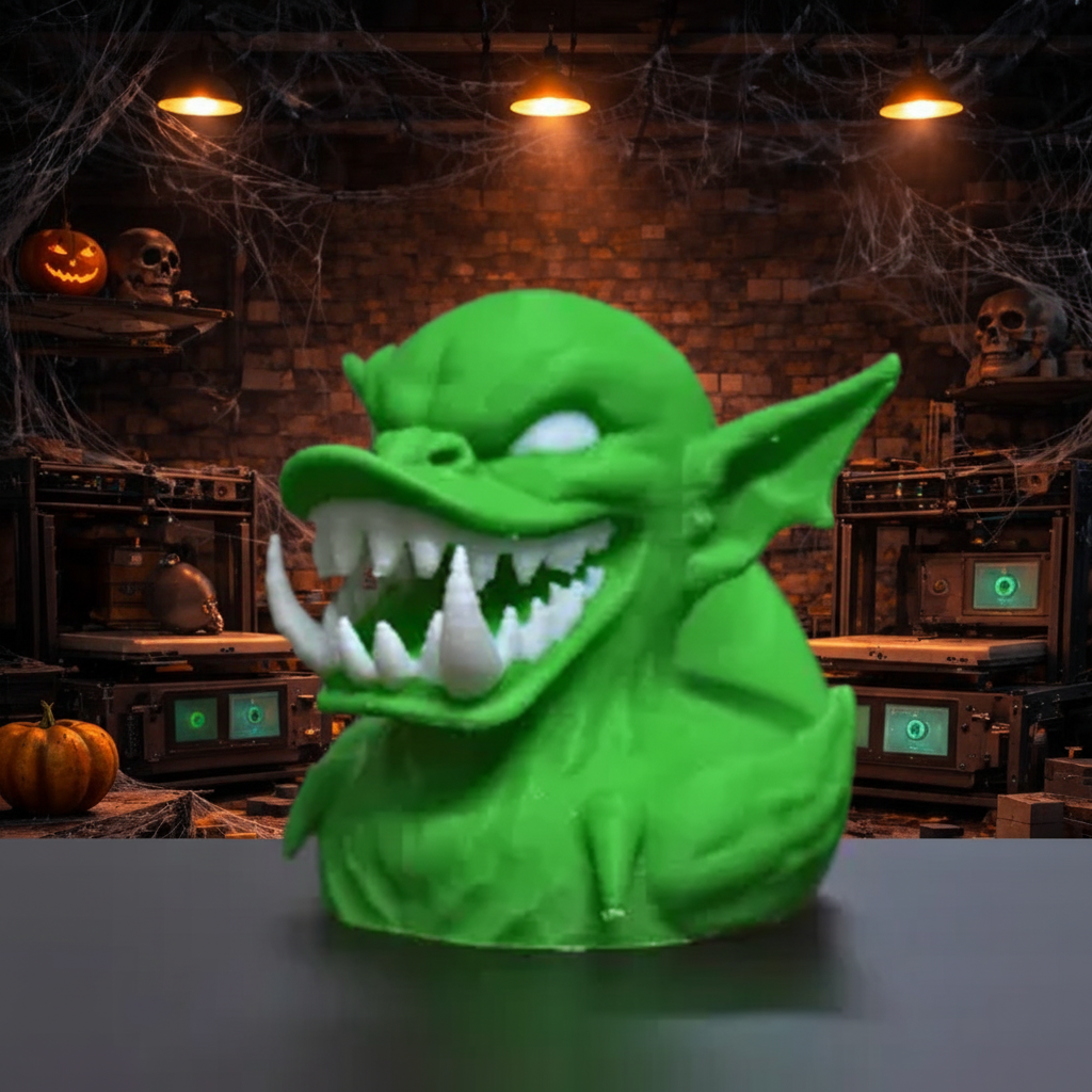 Goblin Duck - View 2 with Spooky Studio