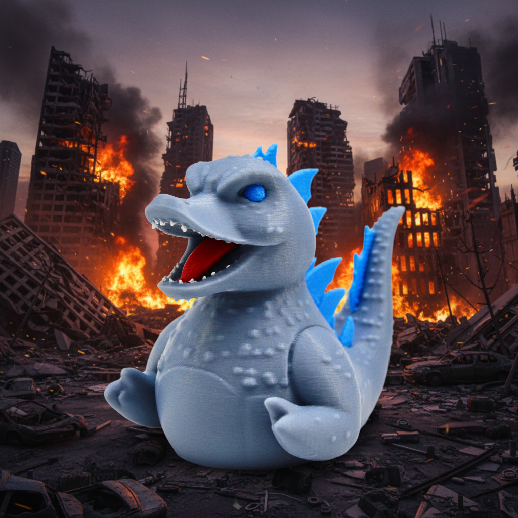 Godzilla-Inspired Duck - View 3