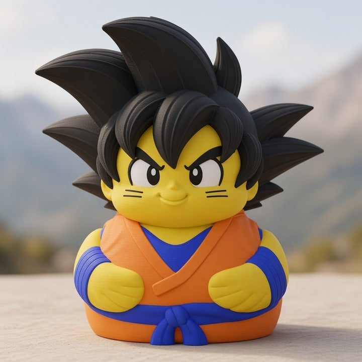 Goku-Inspired Duck - front view