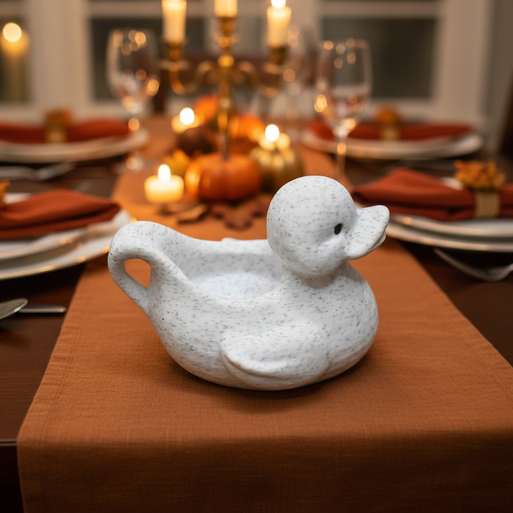 Gravy Boat Duck - Alternate Side