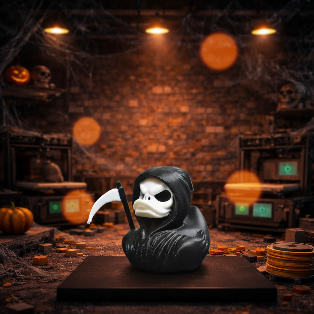 Grim Reaper Duck Background