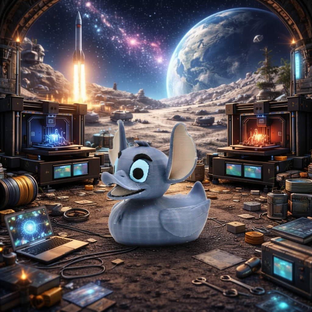 Harmonized Image 1 - Lunar Space Station