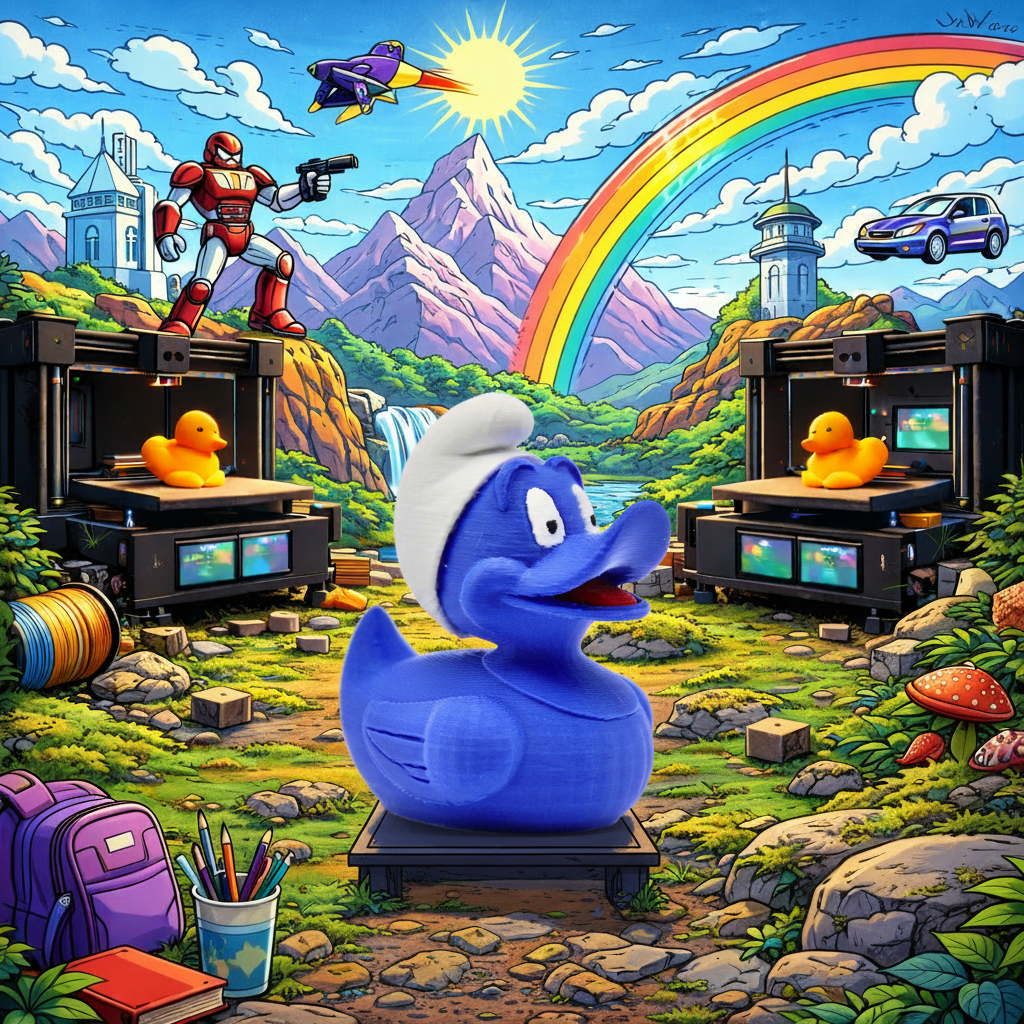 Harmonized Image 3 - 80s Cartoon Style