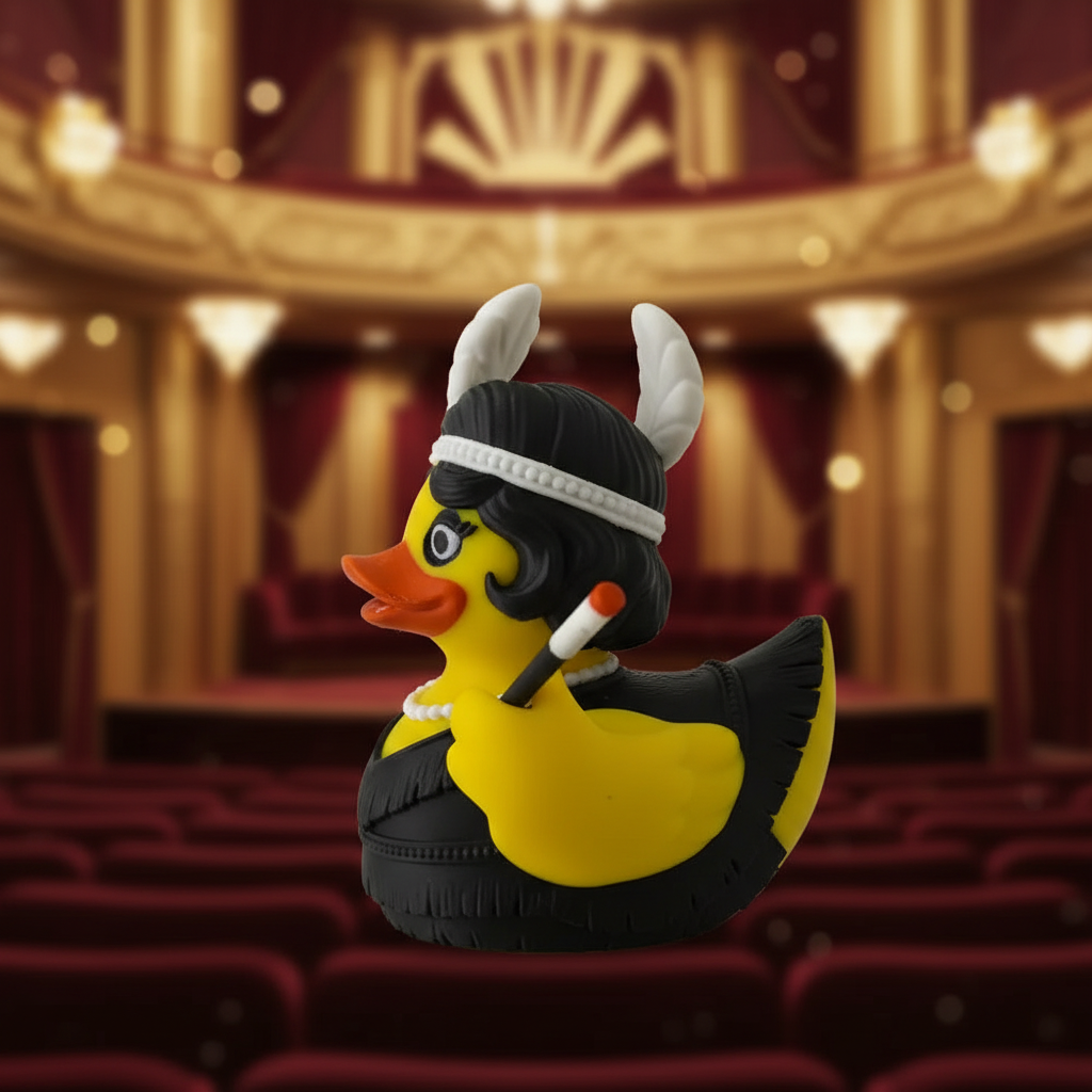 Flapper Duck left-side profile