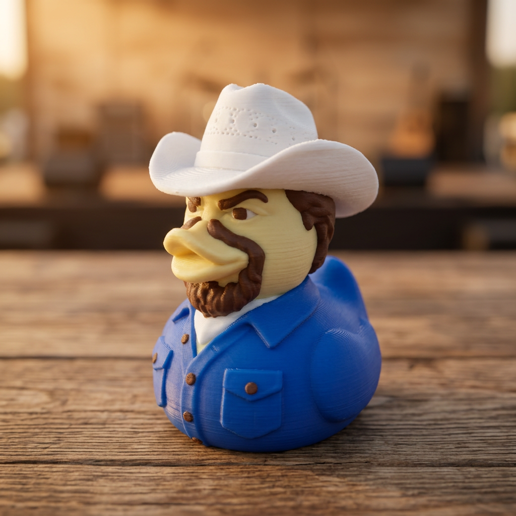 Country Music Legend Duck camera-facing three-quarter view