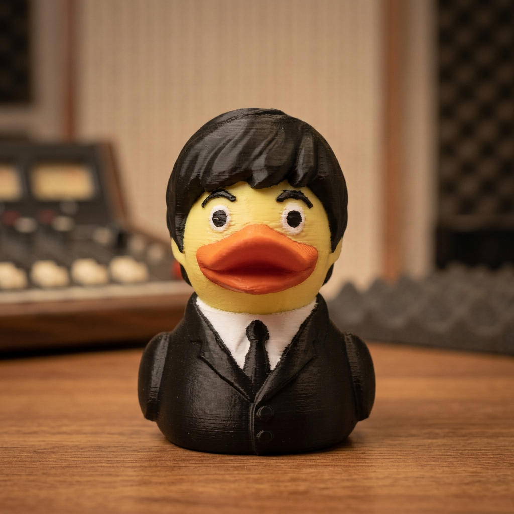 Paul McCartney-Inspired Duck front view