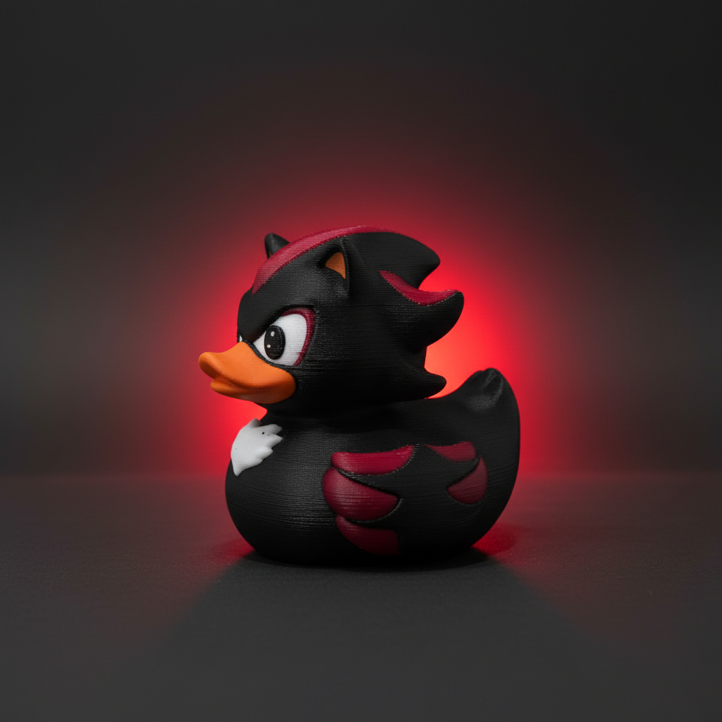 Shadow - Team Sonic Duck, left side view