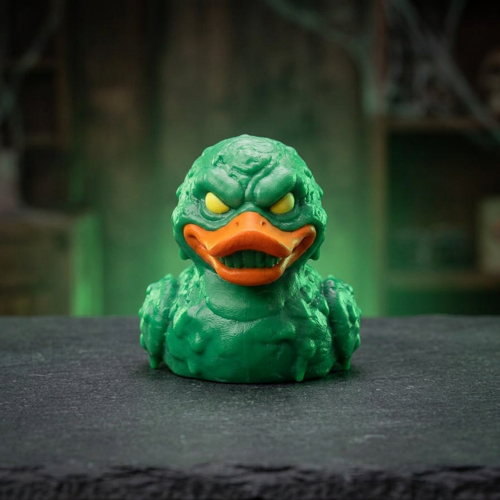 Halloween Slime Duck, front view