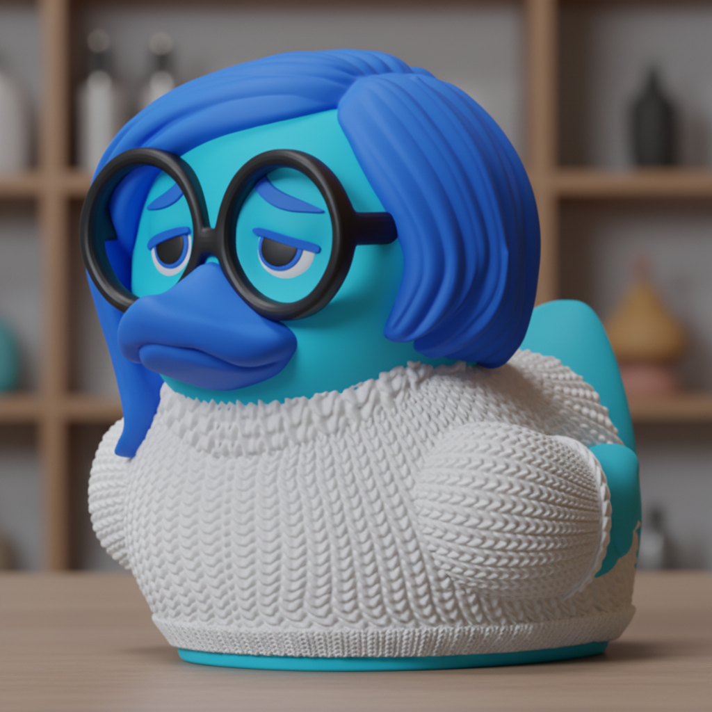 Sadness-Inspired Duck camera-facing view