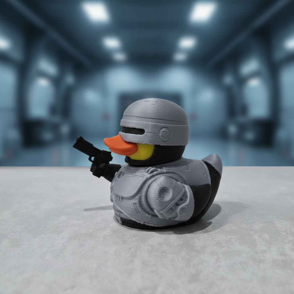 Robocop Duck left side view
