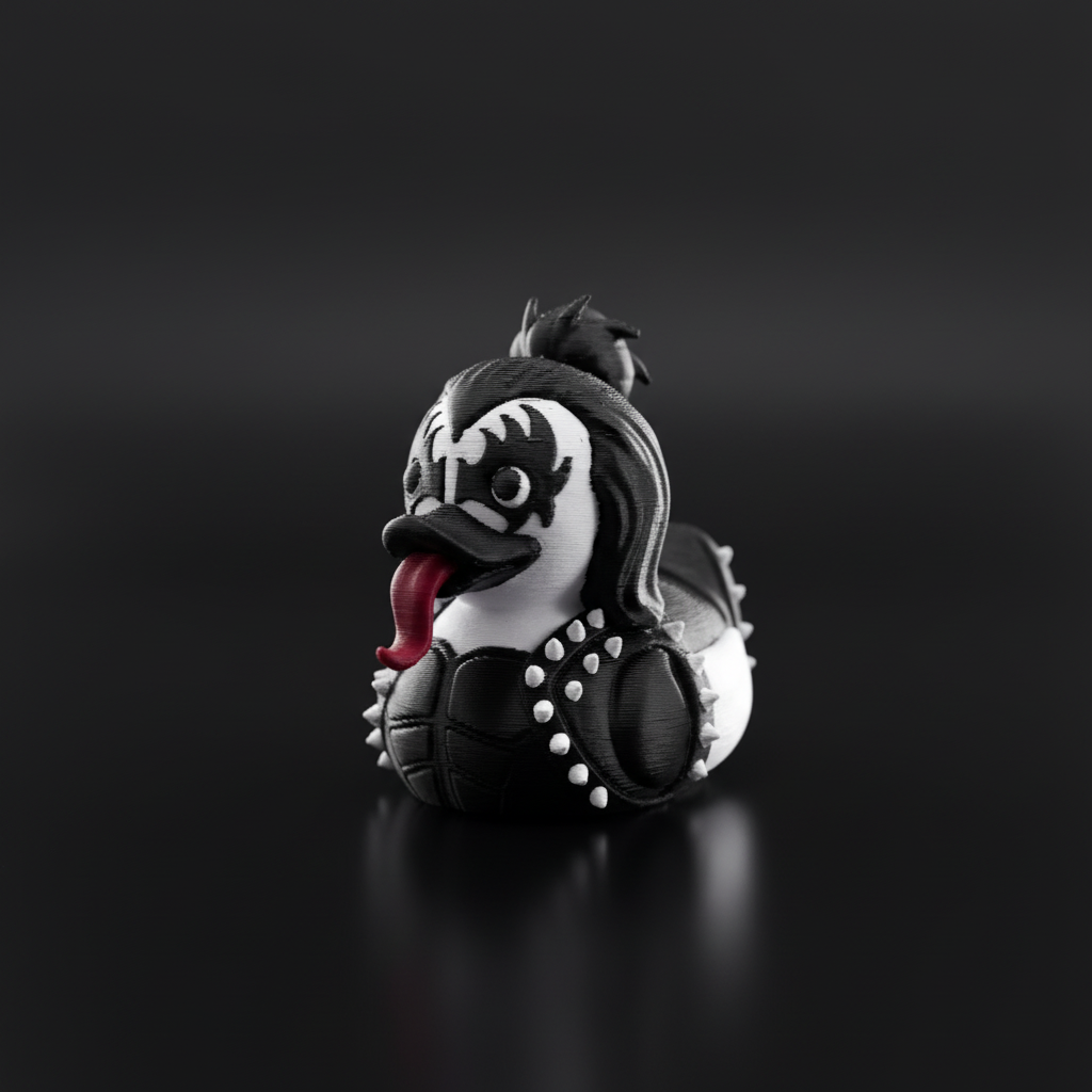The Demon-Inspired Duck (KISS) - Camera Facing View
