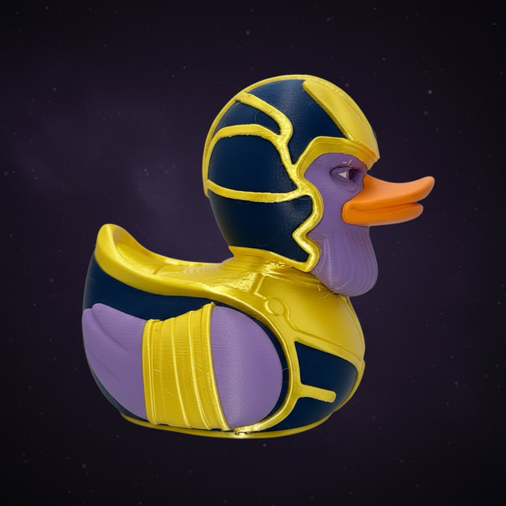Thanos Duck left-side view