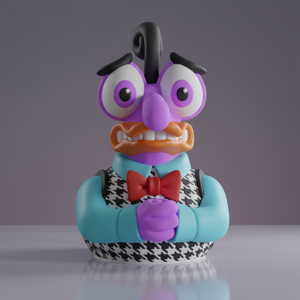 Fear-Inspired Duck front view