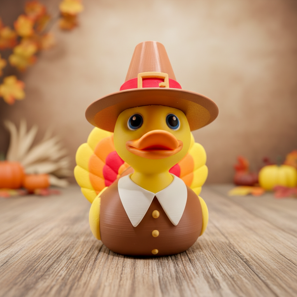 Thanksgiving Duck front view