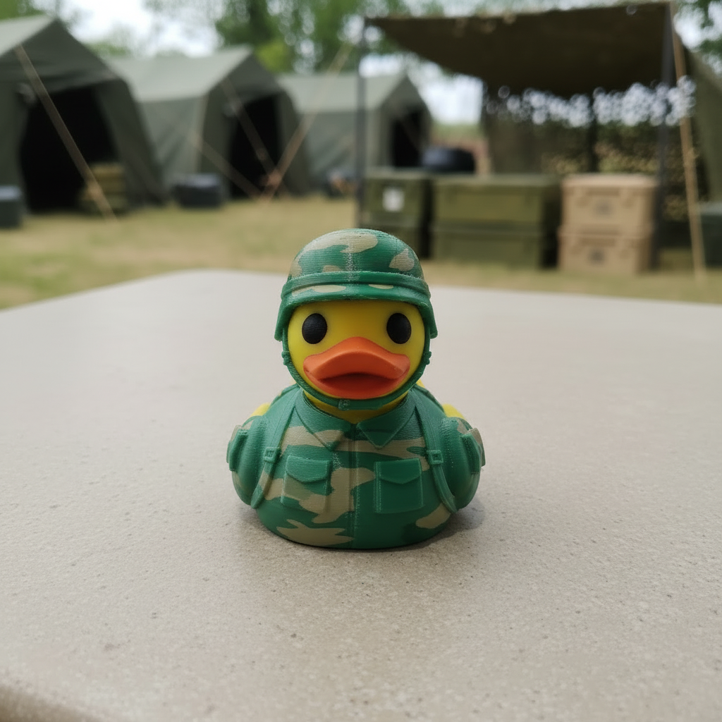 Soldier Duck front view