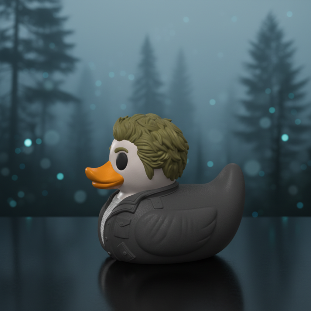 Edward Cullen-Inspired Duck - Left Side View | Zero Ducks Given