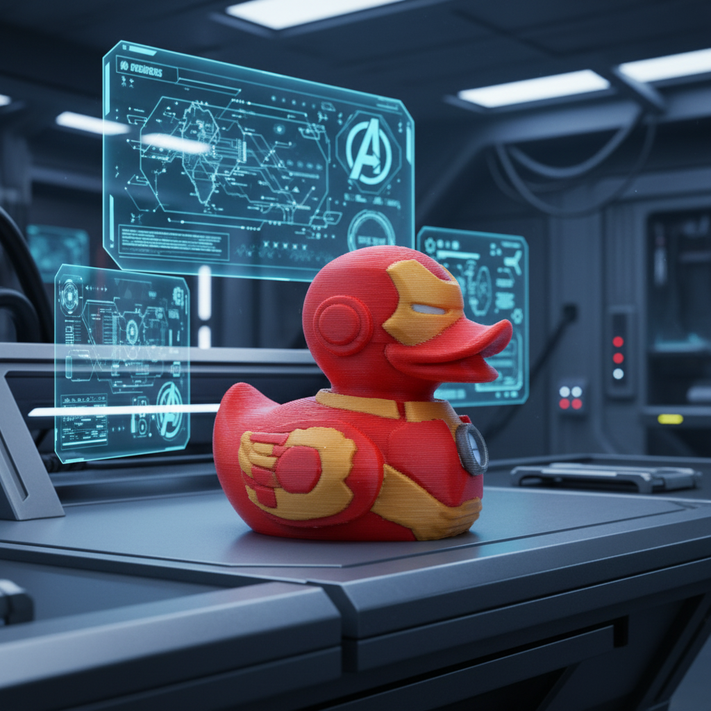 Iron Man Duck - Right Side