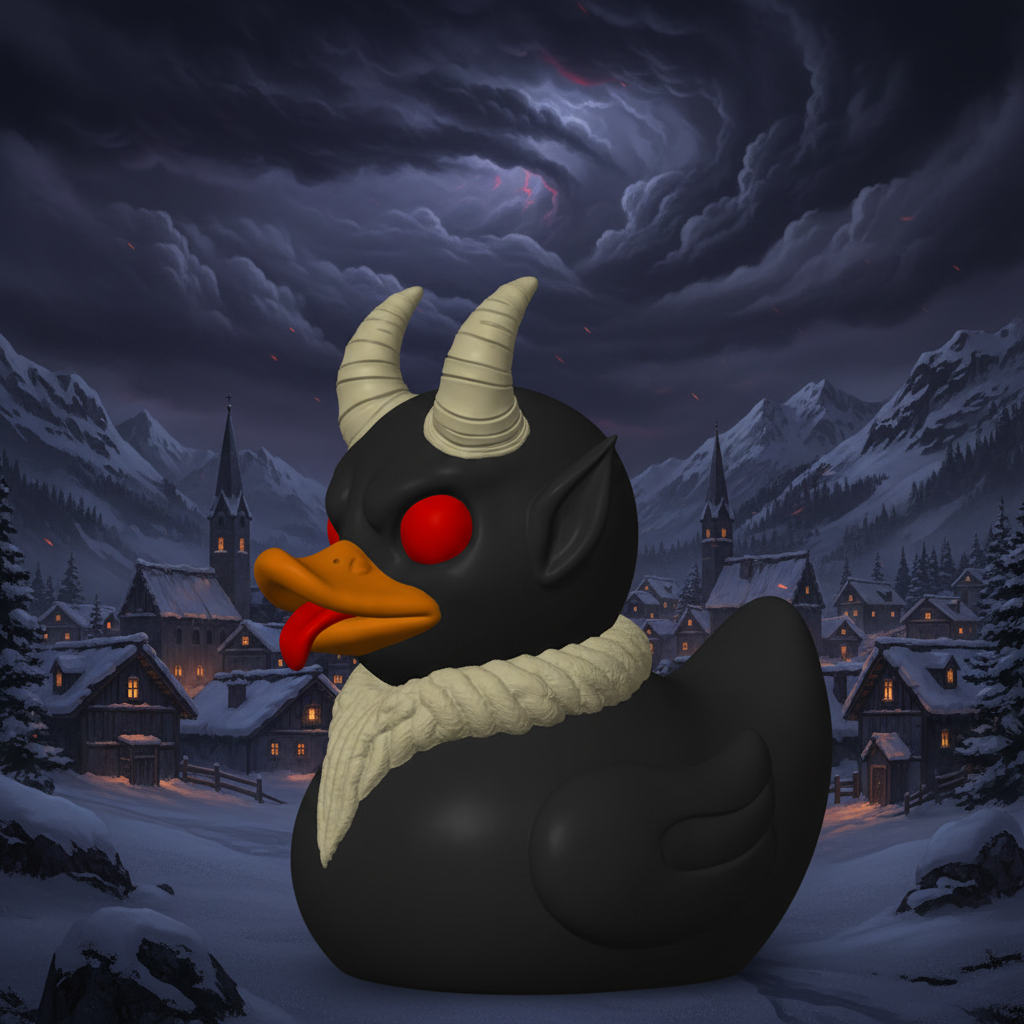 Krampus Duck Right Side