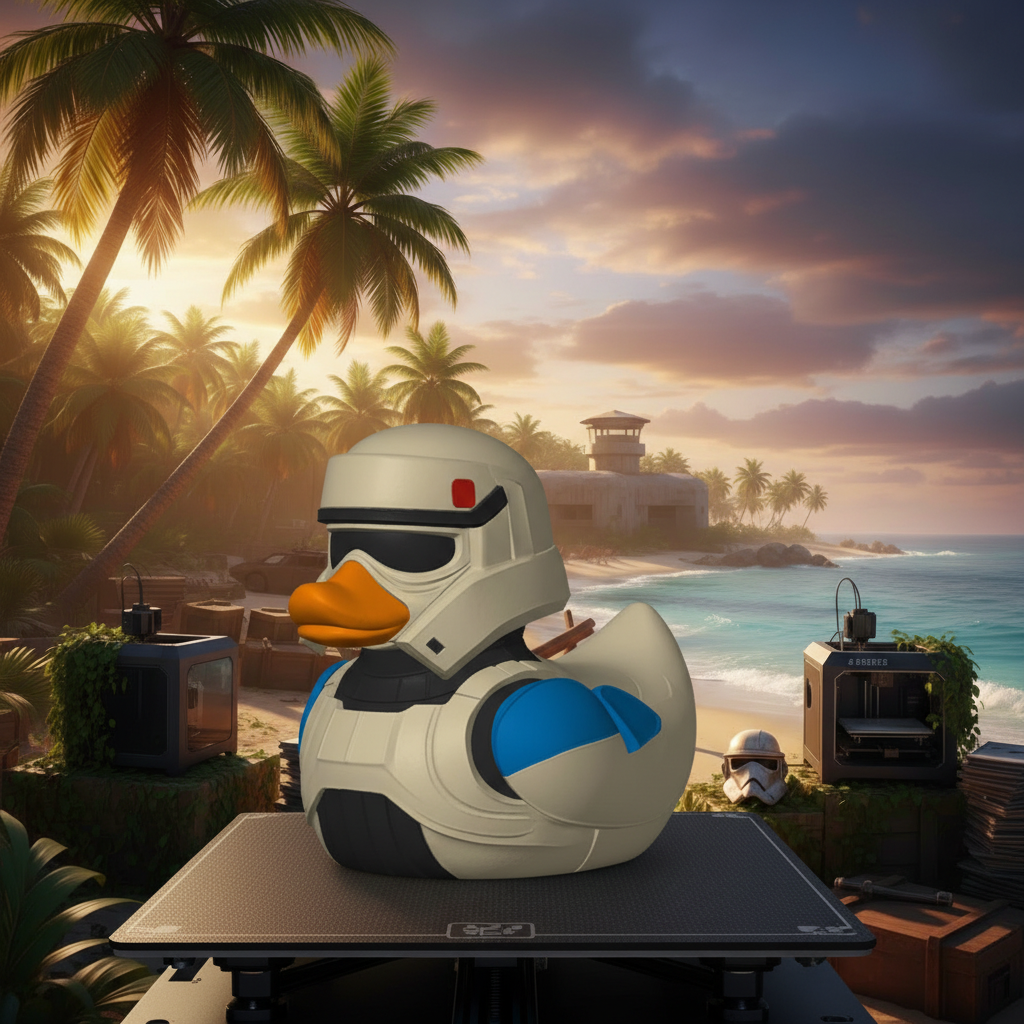 Left Side - Shore Trooper Duck