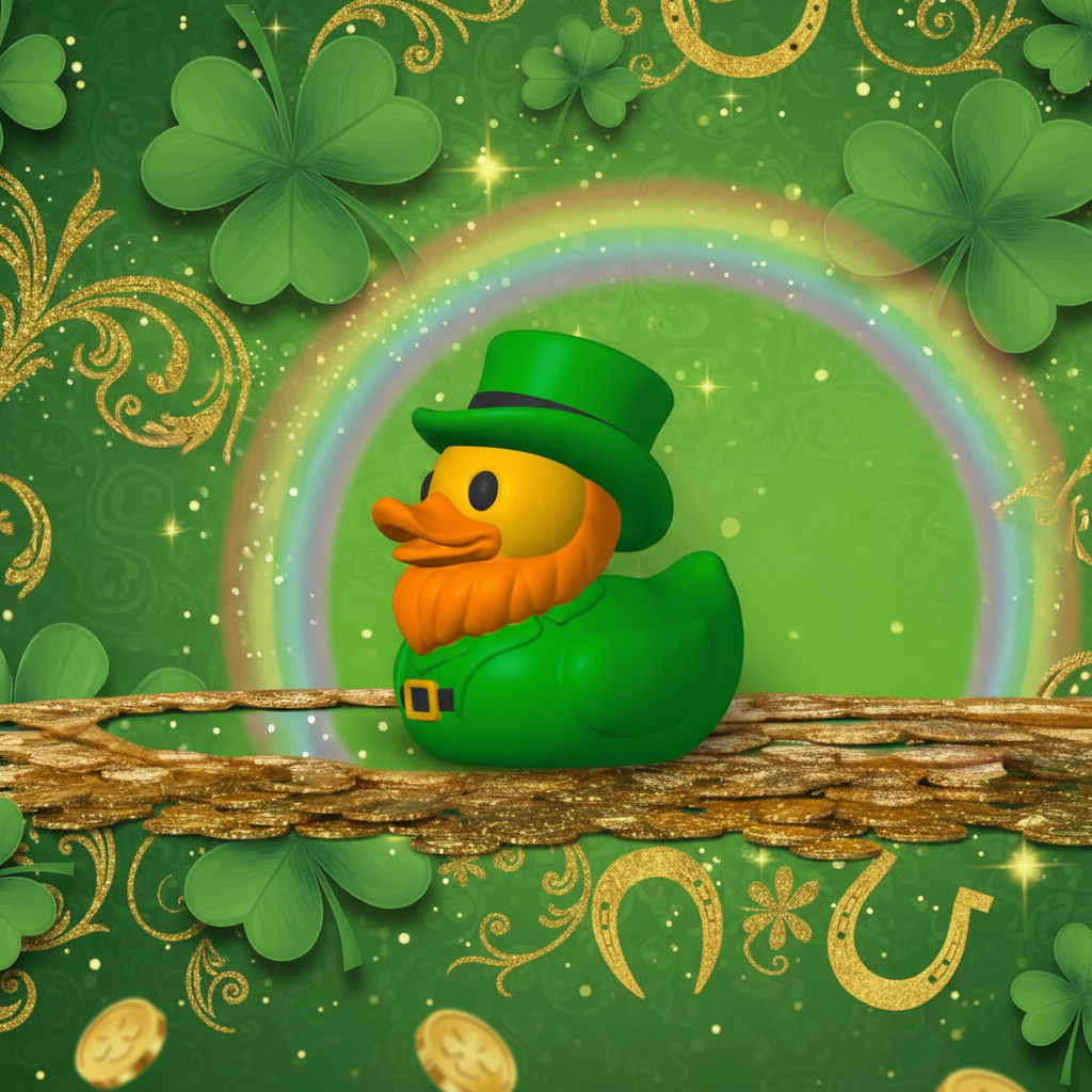 Leprechaun Duck - Left Side